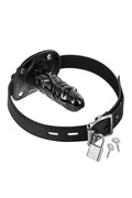 Fetish Tentation - Ball Gag with Dildo T2 - Black