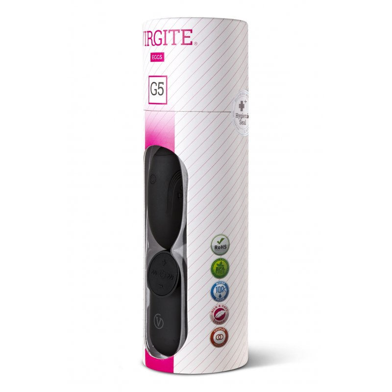 Rechargeable G5 Egg Vibrator Black
