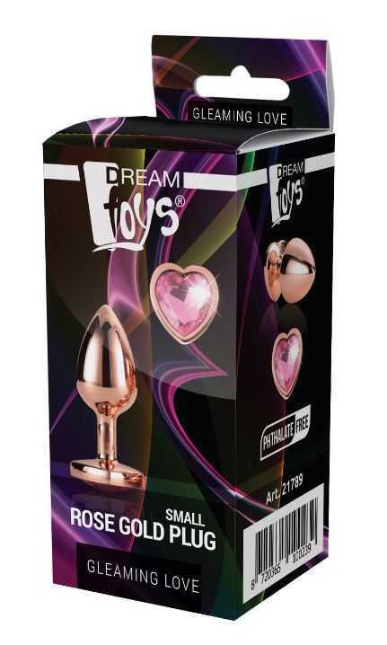 GLEAMING LOVE ROSE GOLD SMALL