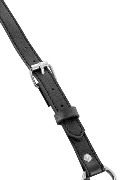 Fetish Temptation - Women's Studded Harness - Black