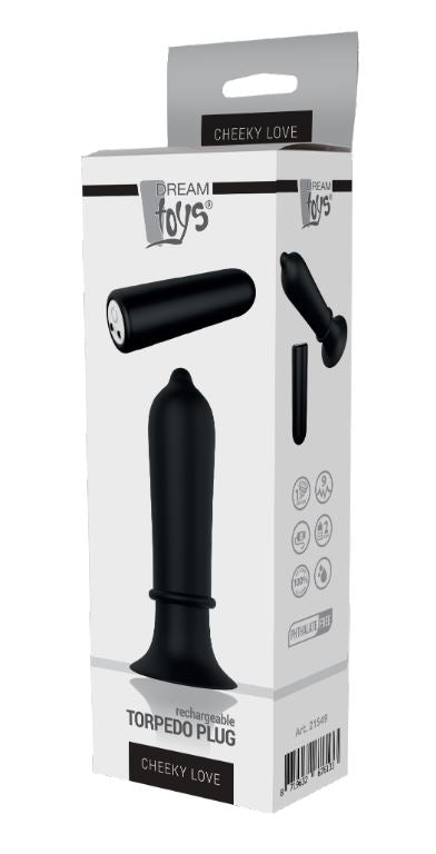 SILURO ANALE NERO CHEEKY LOVE