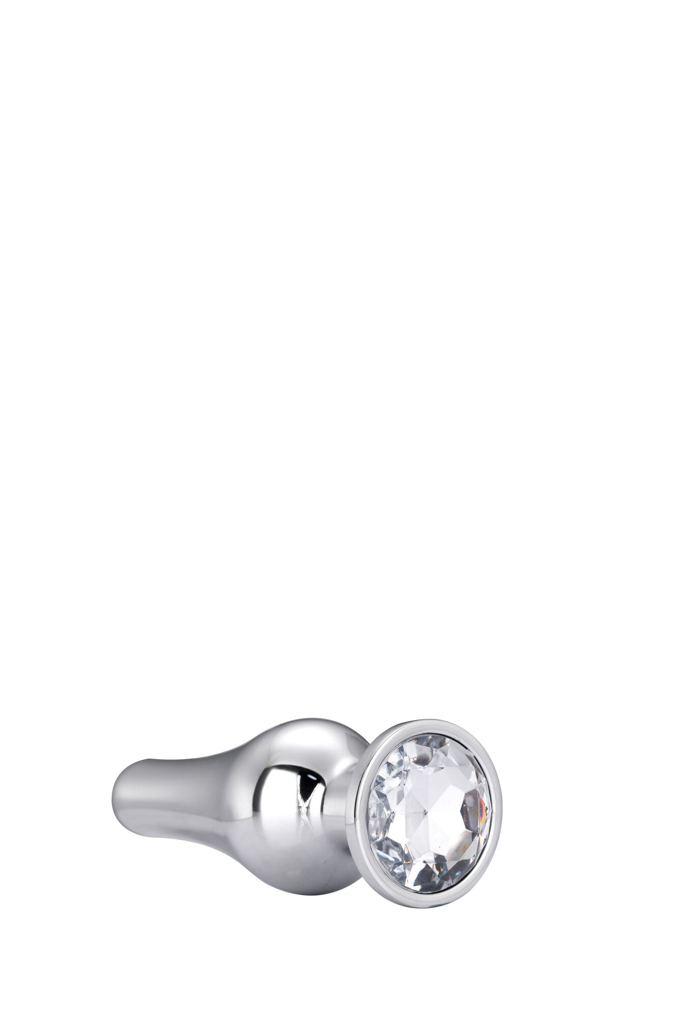 Sparkling Silver Love S Plug for Pleasure