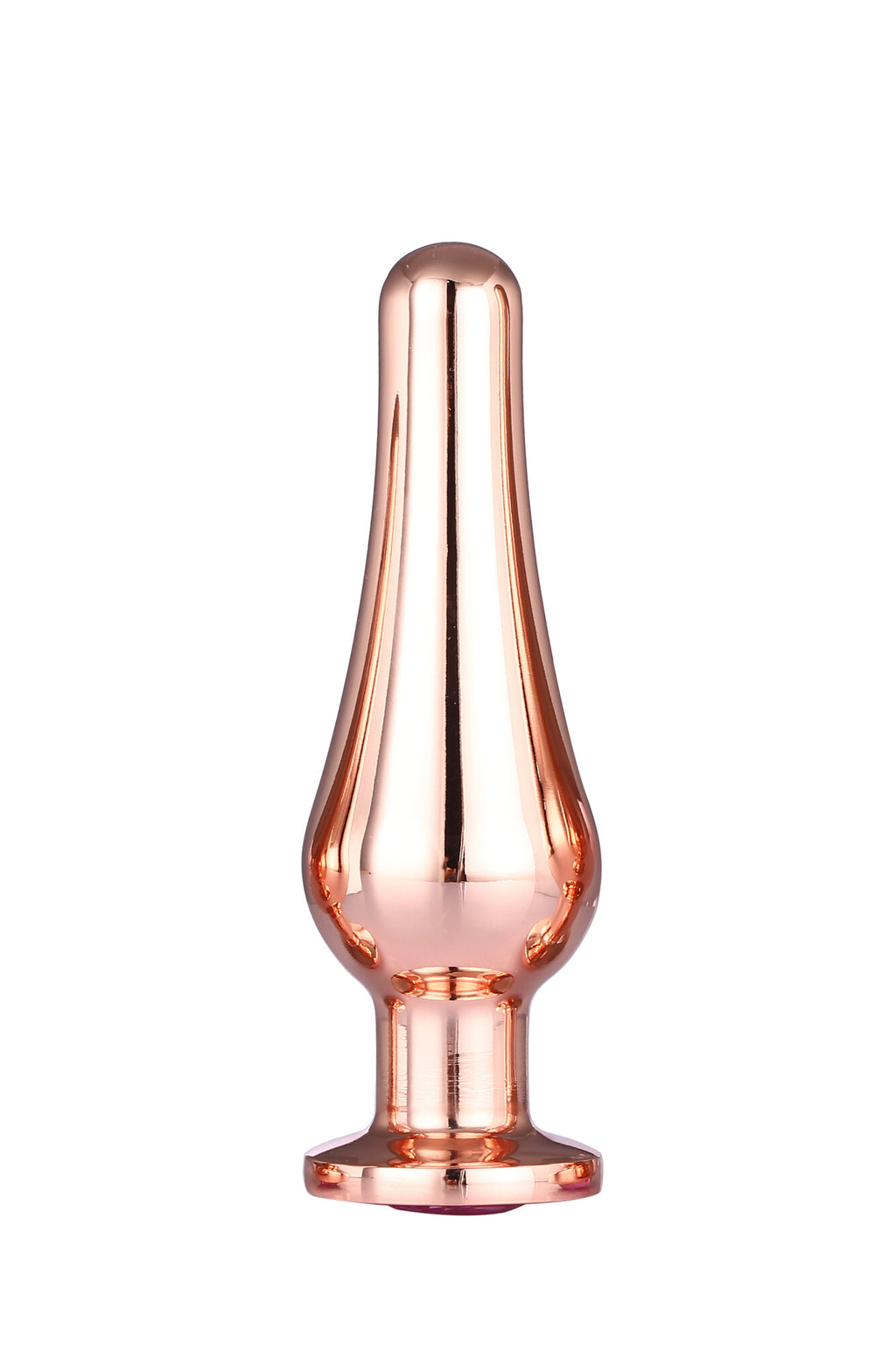 Plug anale GLEAMING LOVE ORO ROSA M