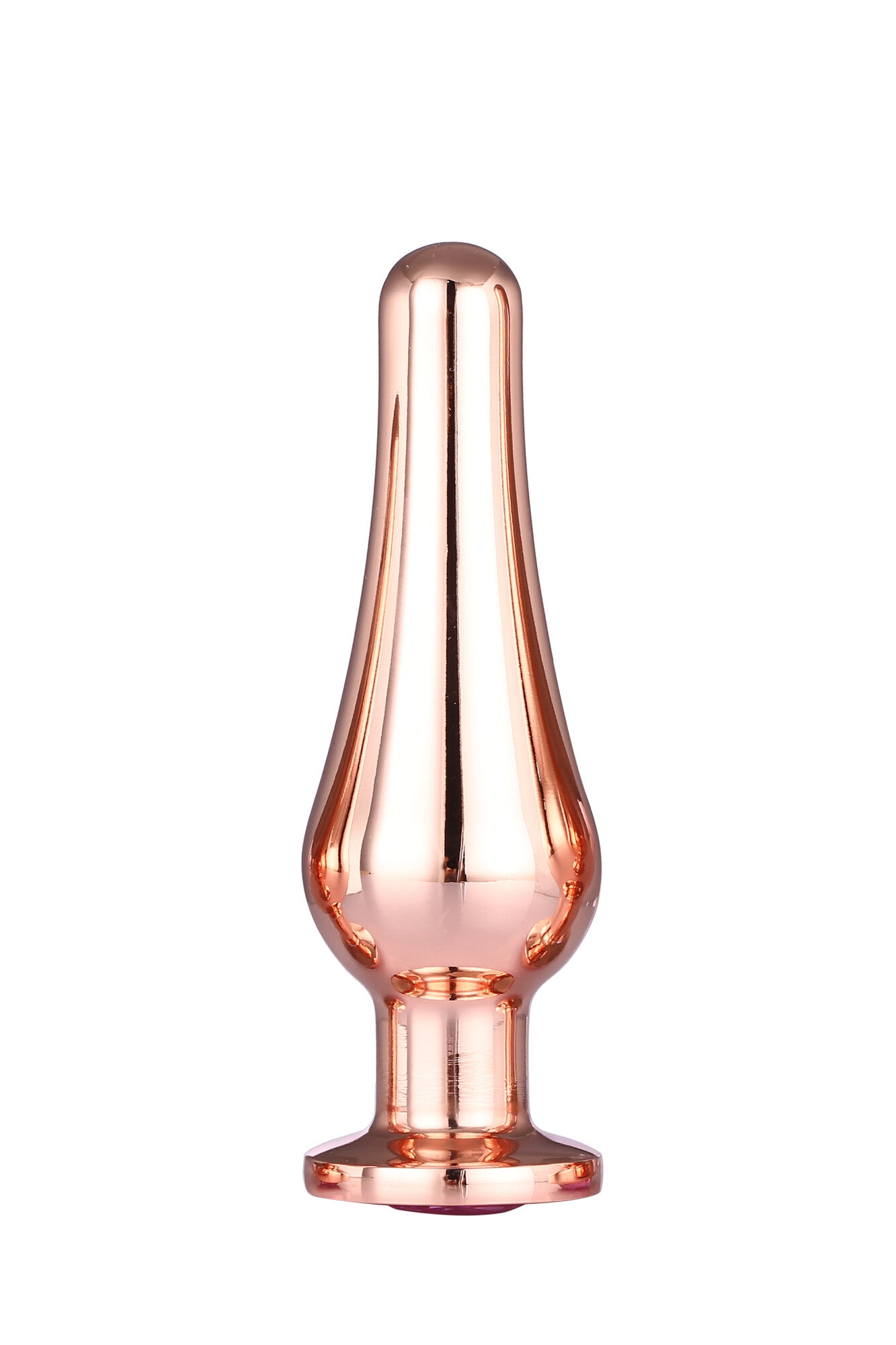 Plug anale GLEAMING LOVE ORO ROSA M