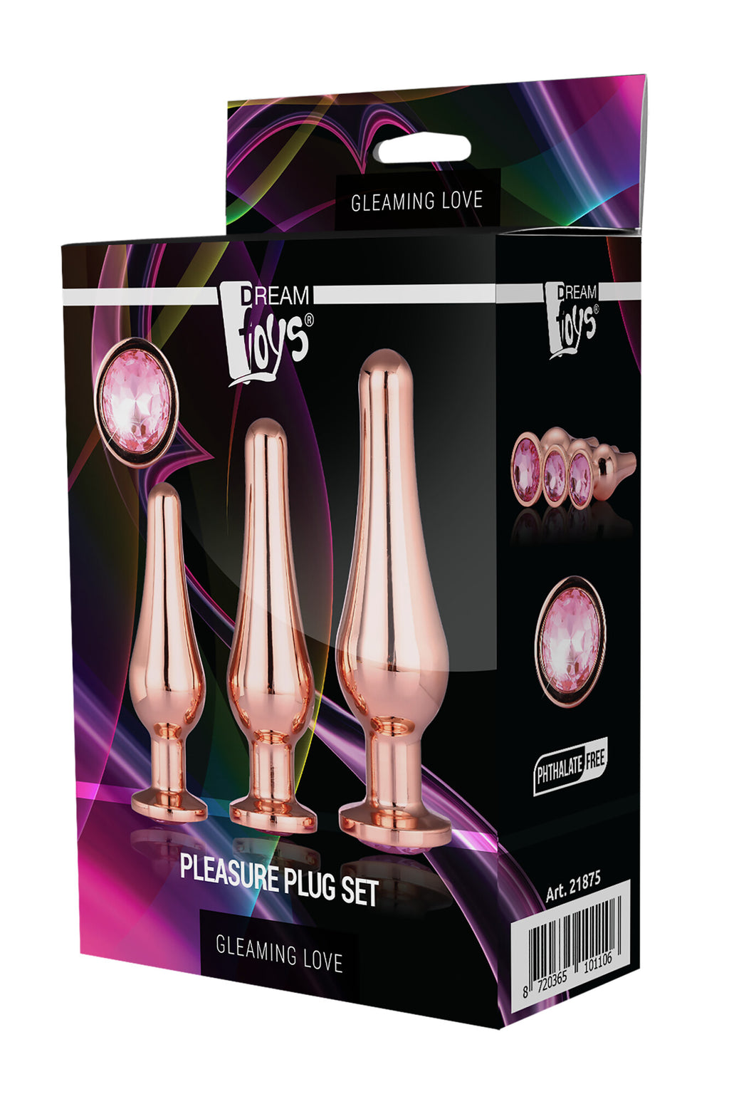 GLEAMING LOVE ROSE GOLD PLEASURE SET