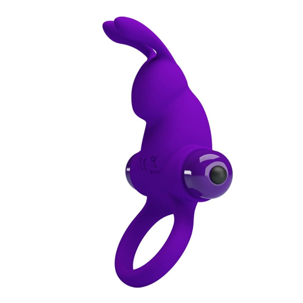 Pretty Love Vibrant Penis Sheath 1 Purple