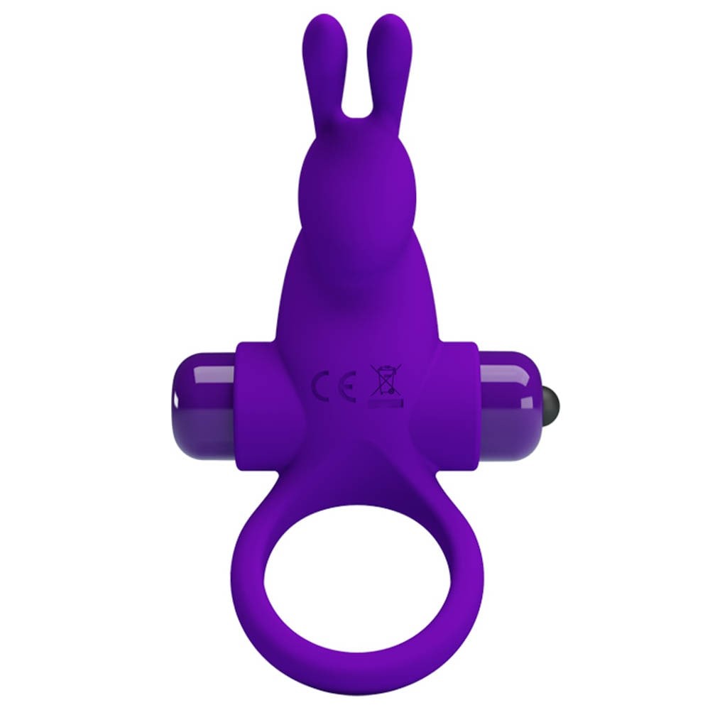 Pretty Love Vibrant Penis Sheath 1 Purple