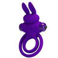 Anello vibrante per pene Pretty Love 3 Viola