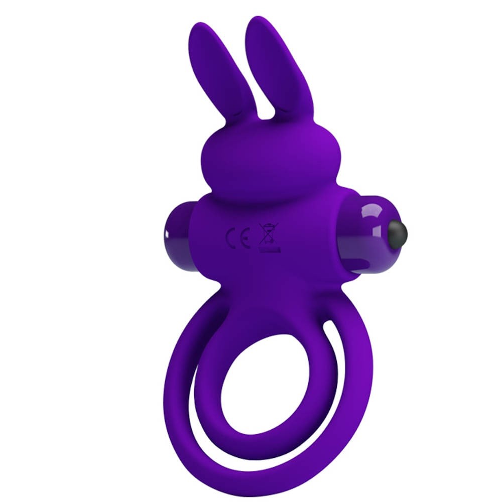 Anello vibrante per pene Pretty Love 3 Viola