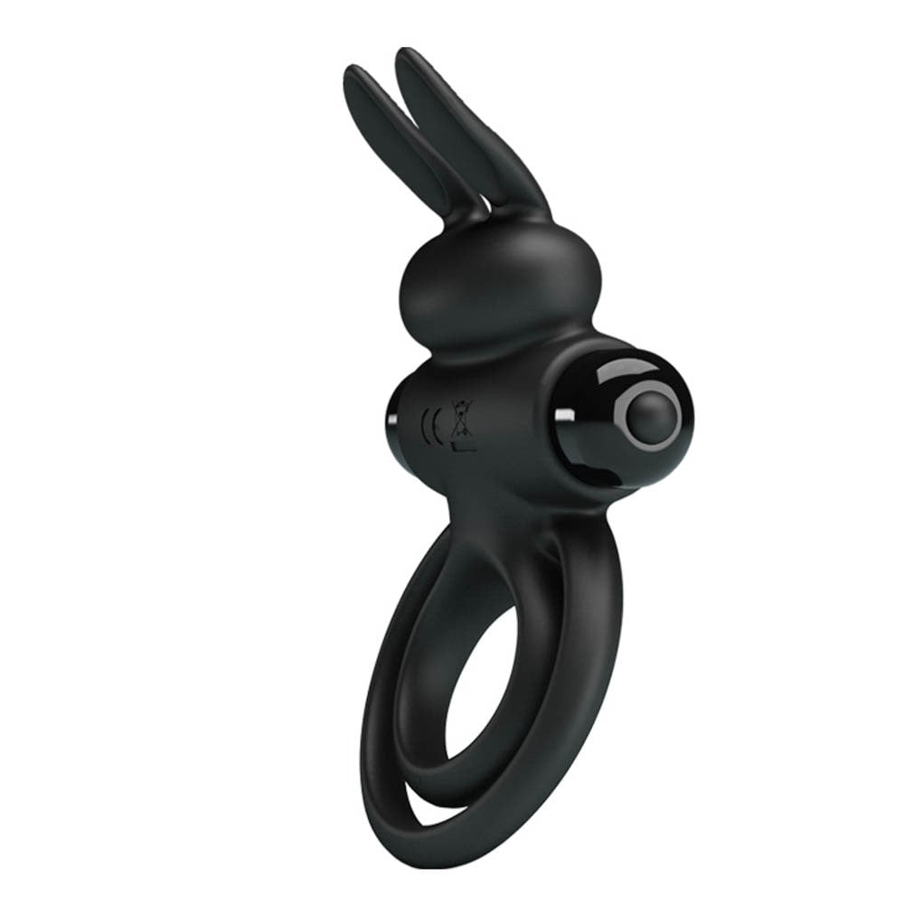 Anello vibrante per pene Pretty Love 3 Nero