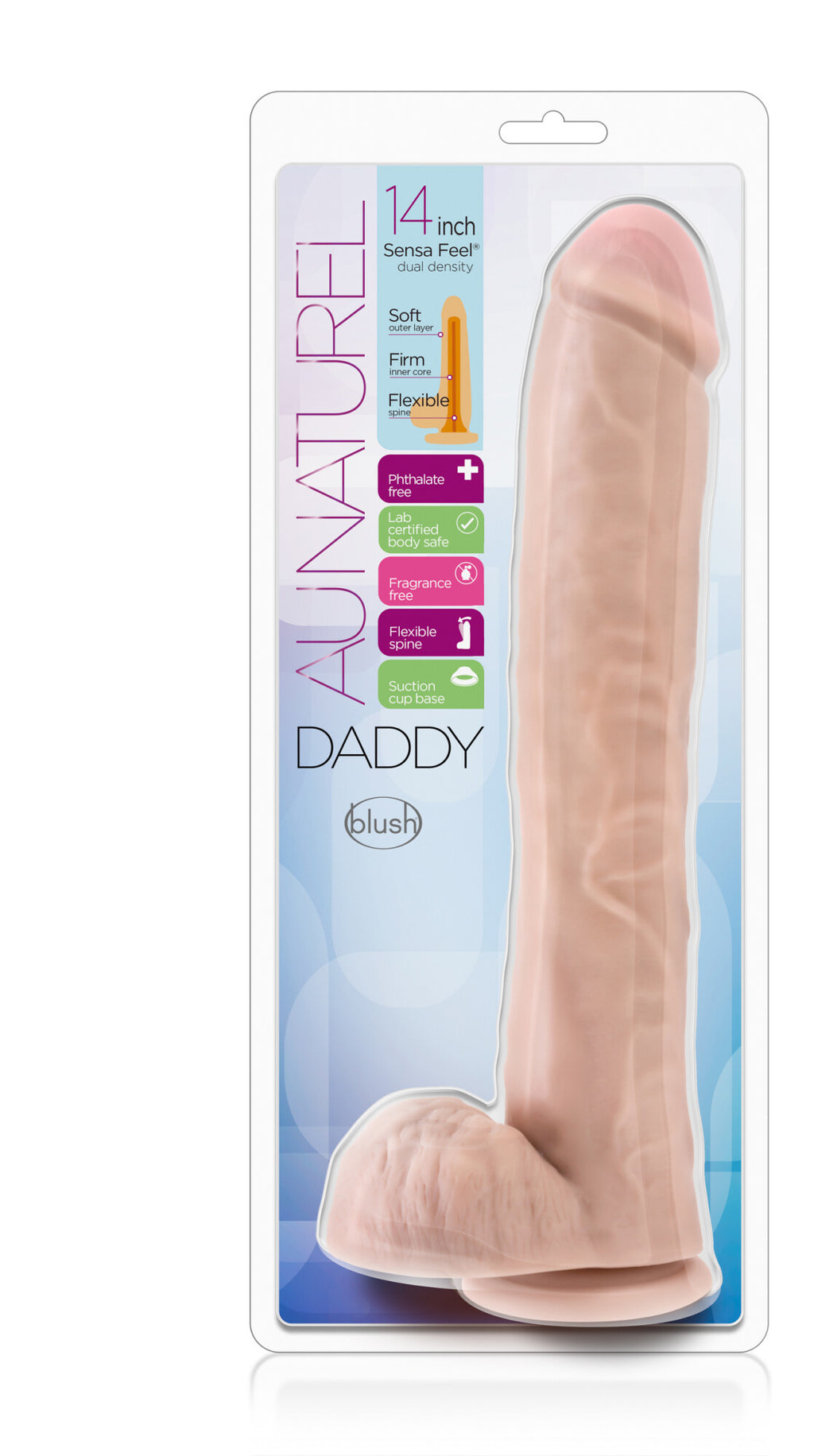 AU NATUREL DADDY 14 POLLICI SENZA FEEL