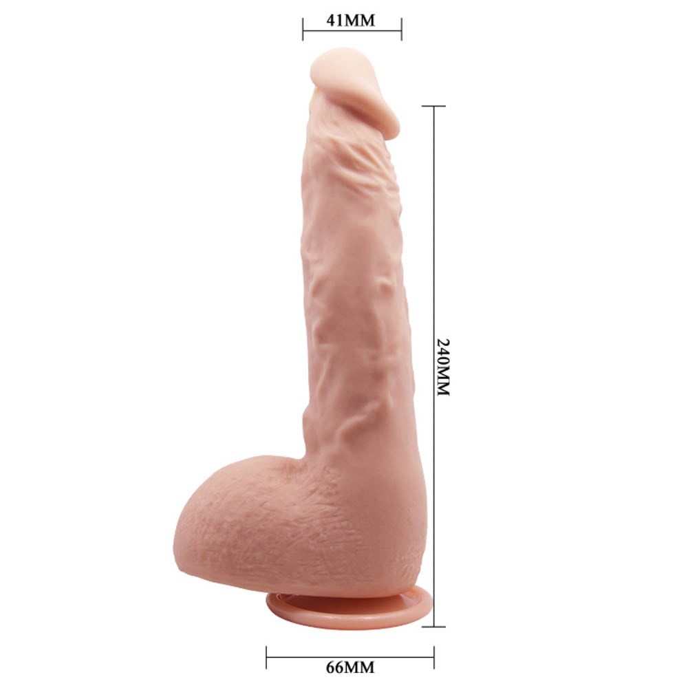 Beautiful 9.8" Jason dildo