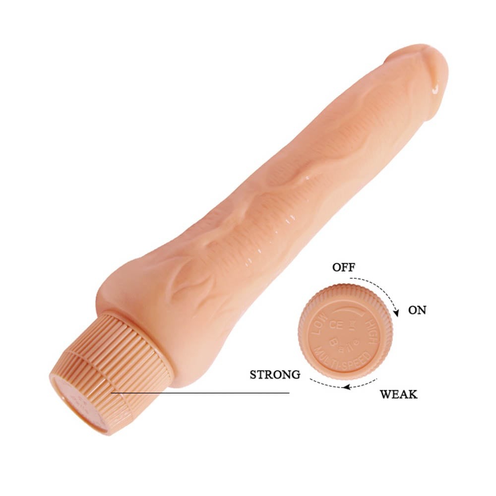 Realistic multi-speed vibrator Barbara Dryad 9.8"