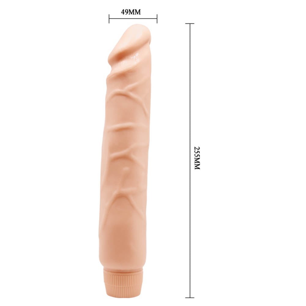 Realistic Multi-Speed Barbara Jack 10" Vibrator