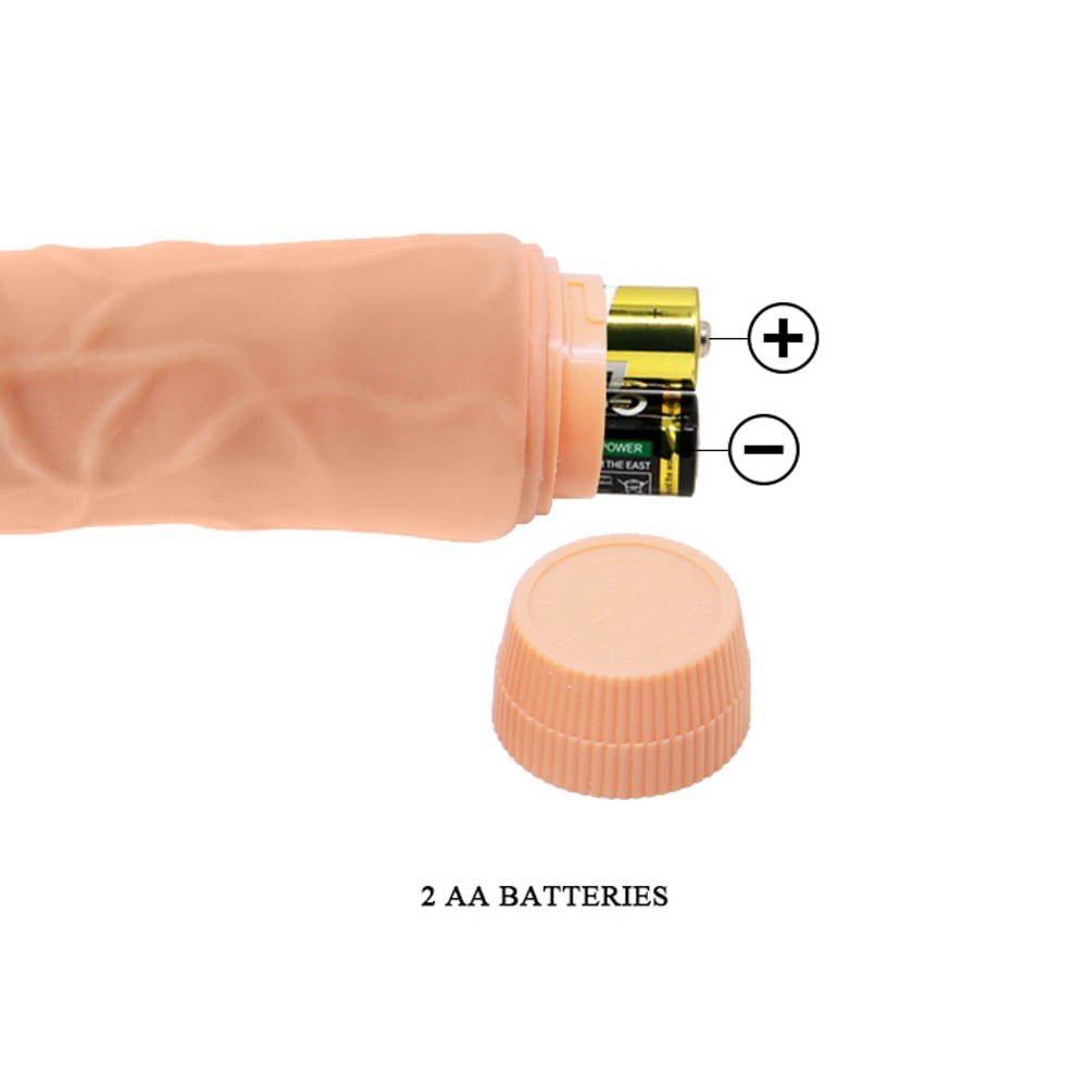 Barbara Jeff Multi-Speed Realistic Vibrator 7.6"