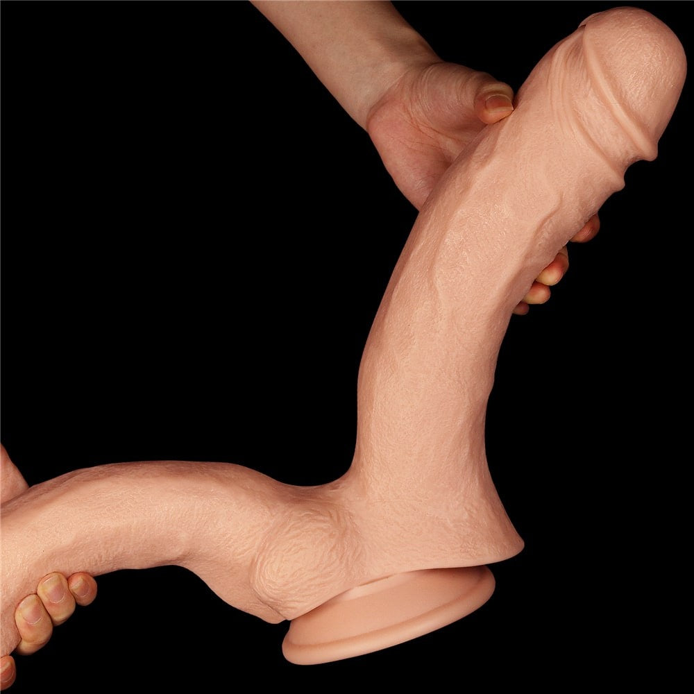 12'' Mega Realistic Double Dildo