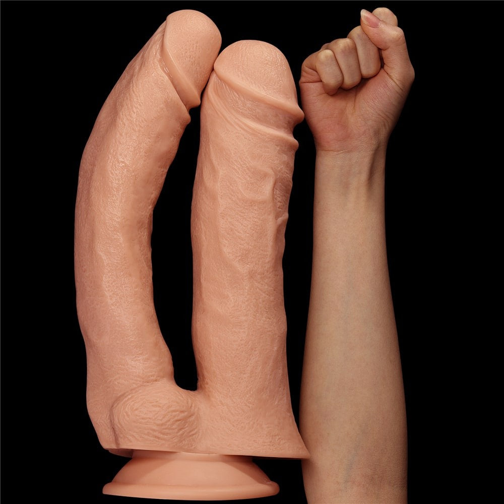 12'' Mega Realistic Double Dildo