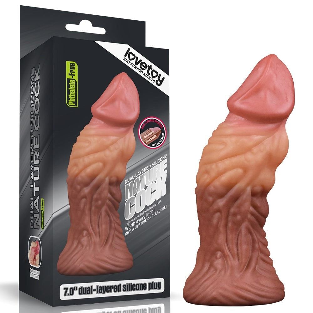 7.0'' Dual Layer Platinum Silicone Spina