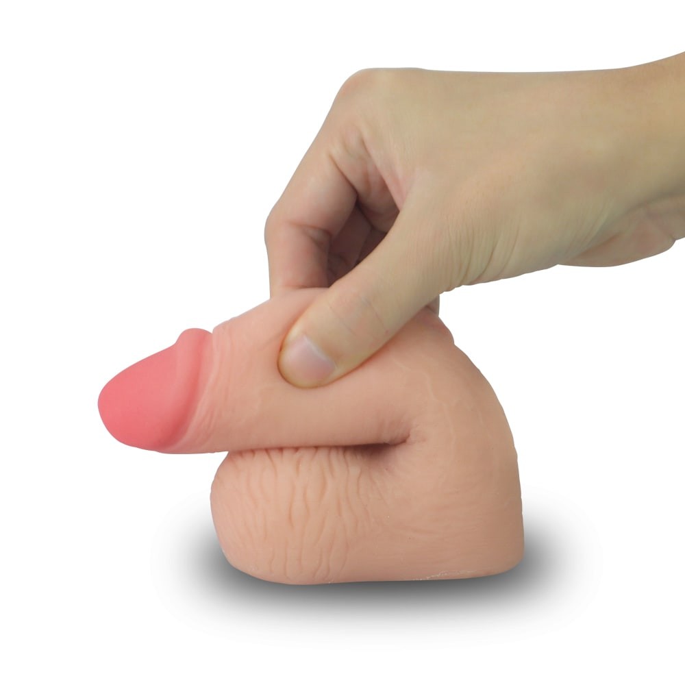 Pene flaccido da 5,5 pollici simile alla pelle