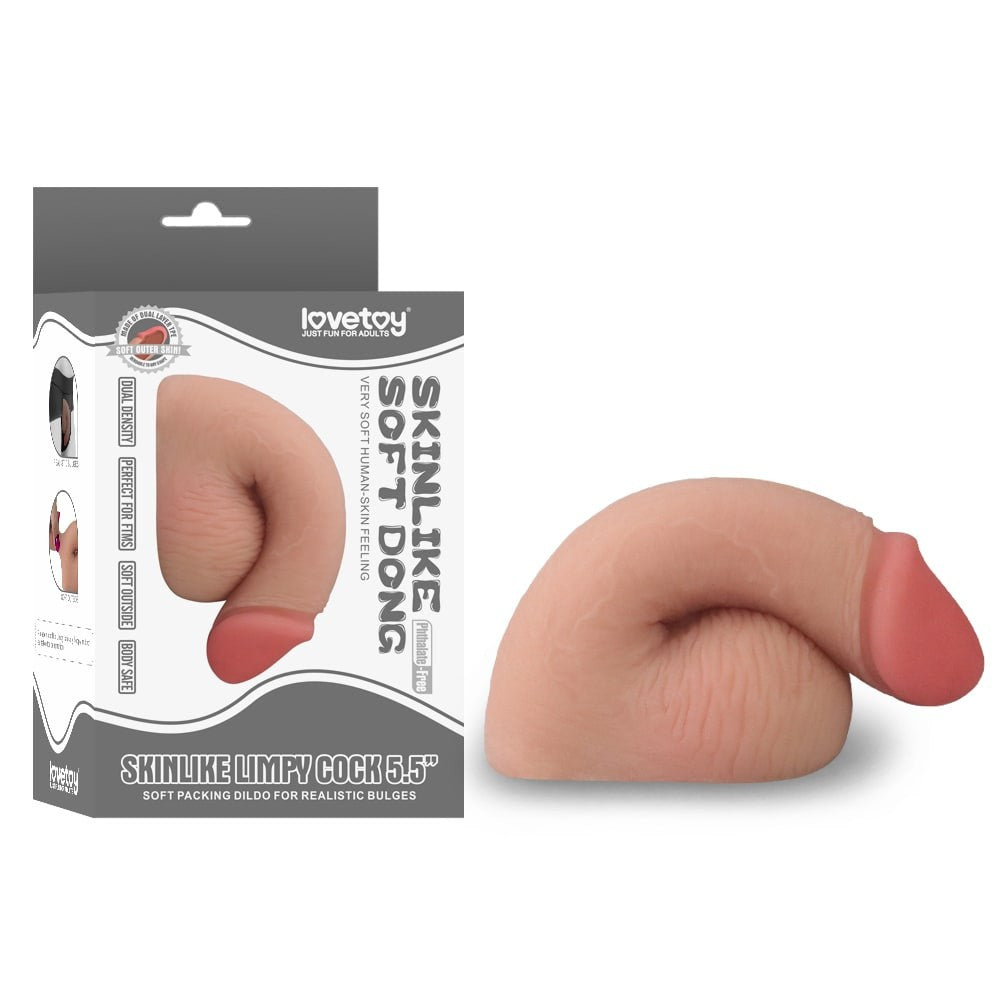 Pene flaccido da 5,5 pollici simile alla pelle
