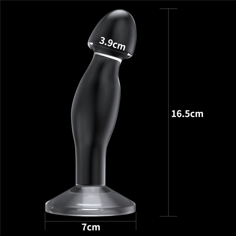 6.5" Flawless Clear Prostate Plug