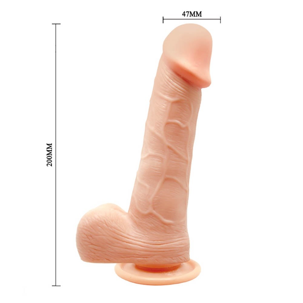Multi-Speed Vibrating Dildo Barbara Ken 8.3"