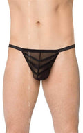 Thong uomo 4527 - nero {} Taglia unica