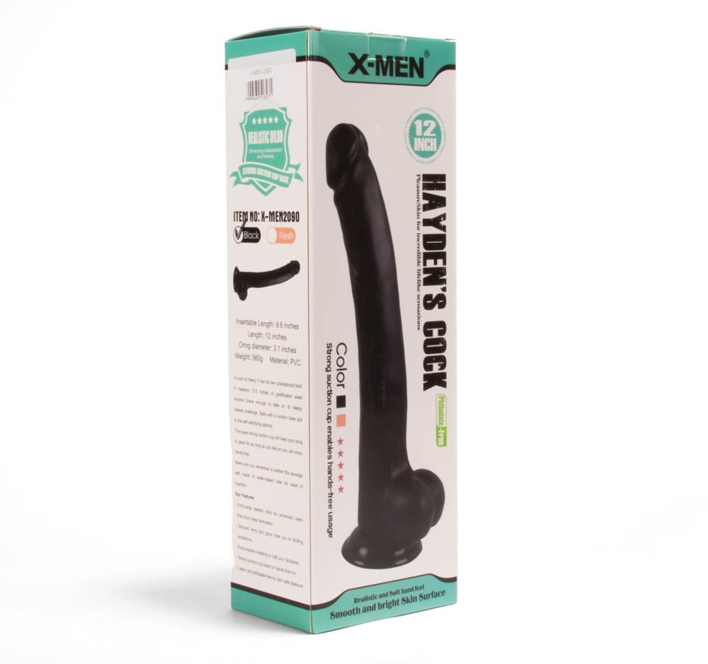 X-MEN Hayden, the 12-inch black dick
