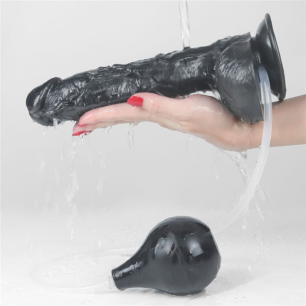 Dildo siringato da 10''