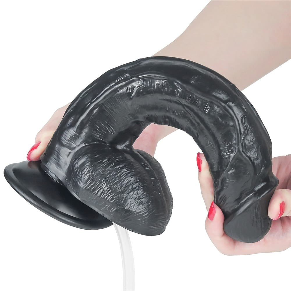 Dildo siringato da 10''