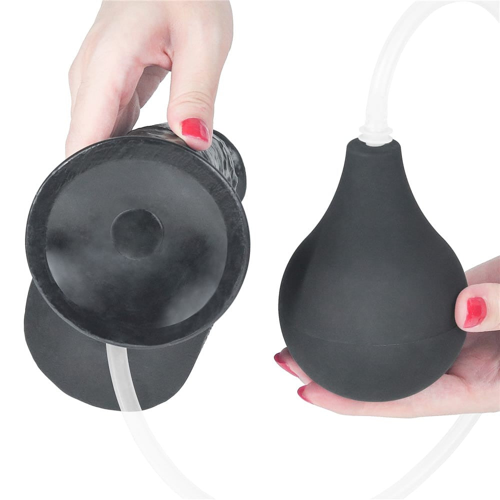 Dildo siringato da 10''