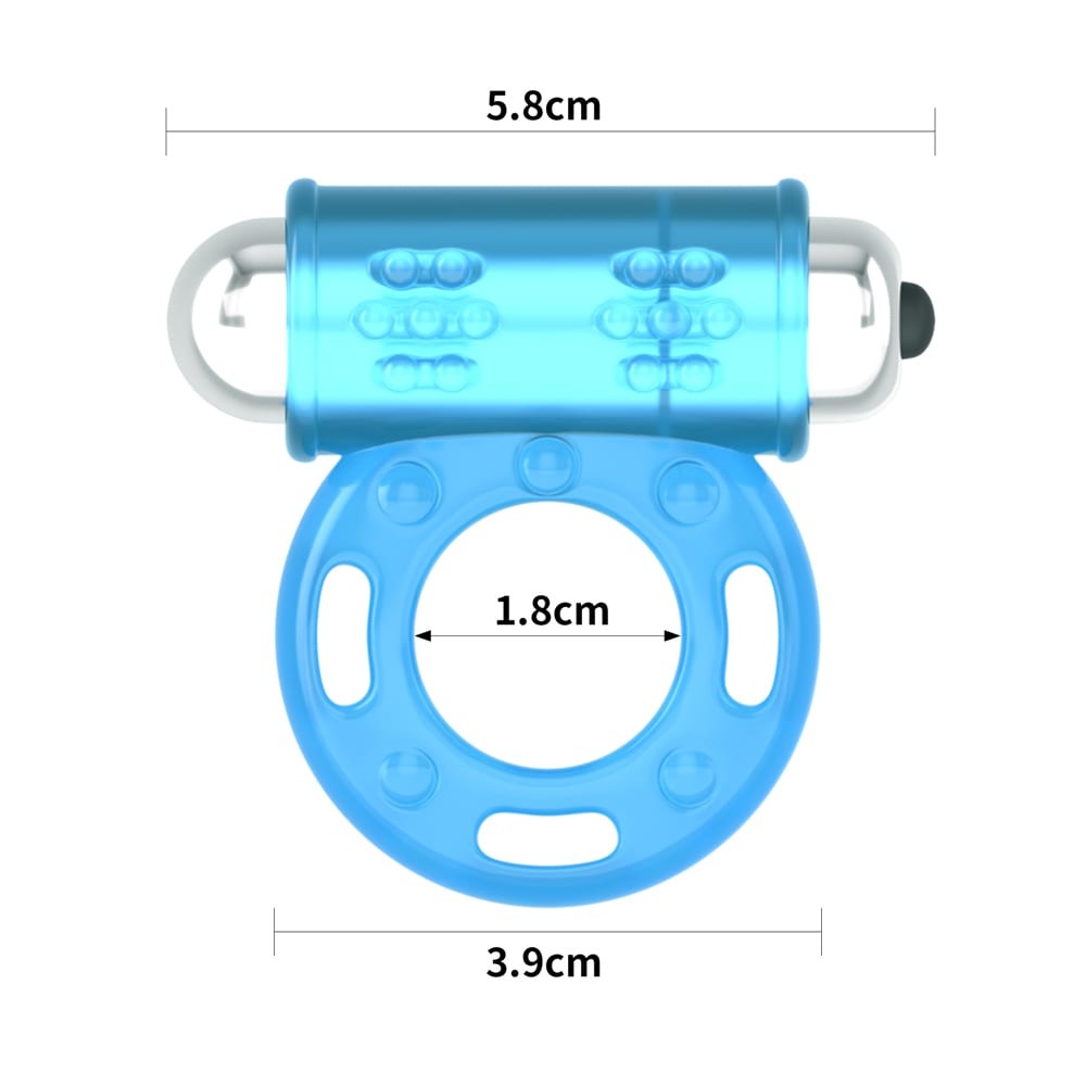 Lumino Play vibratory penis ring