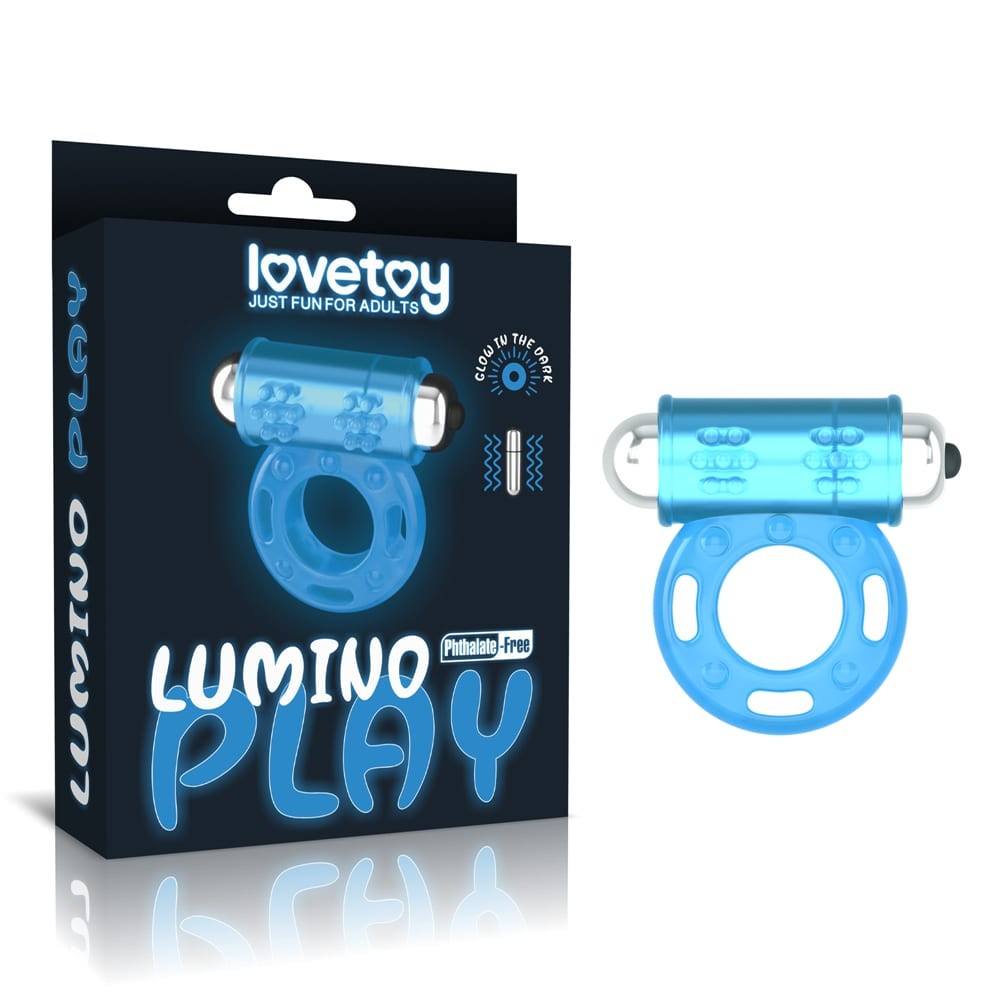 Lumino Play vibratory penis ring
