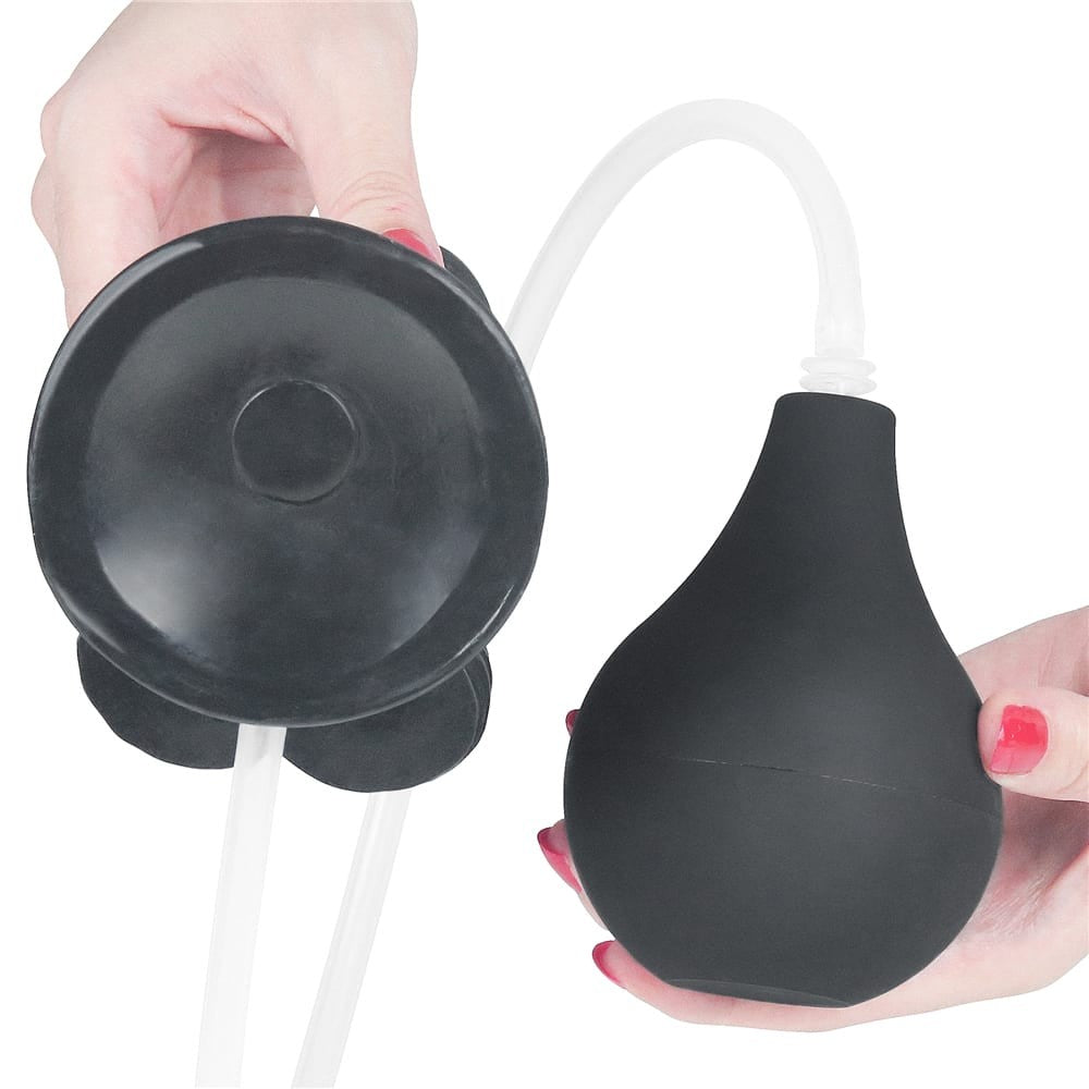 Dildo squirting estremo da 23 cm - Nero