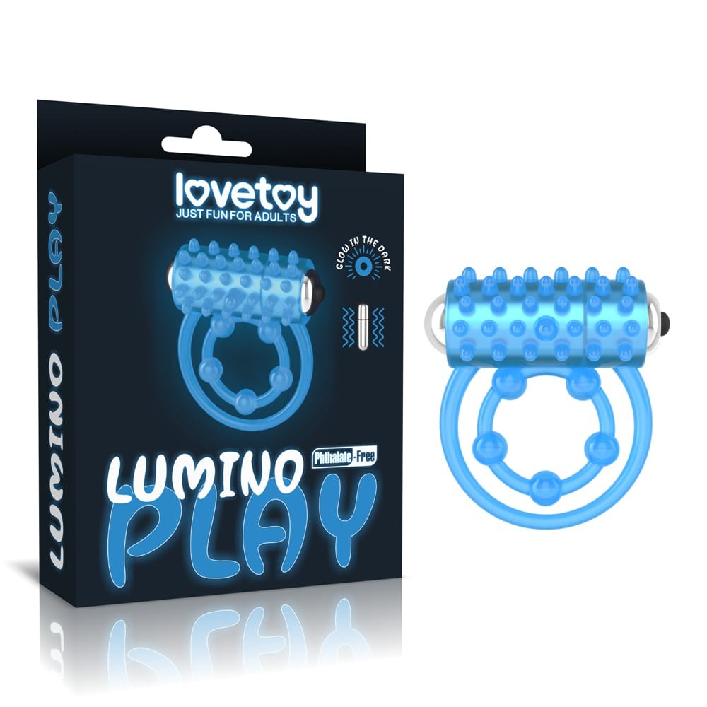Lumino Play vibratory penis ring