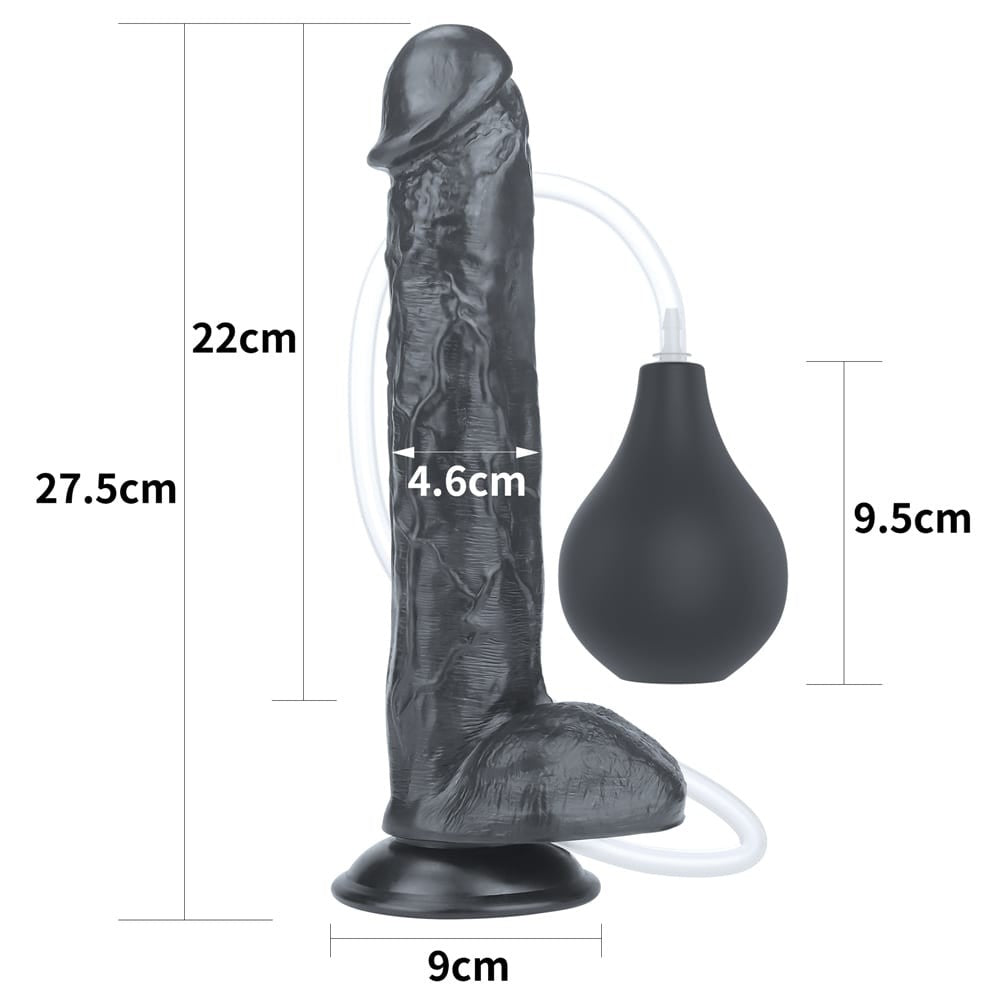 Dildo con getto da 11 pollici