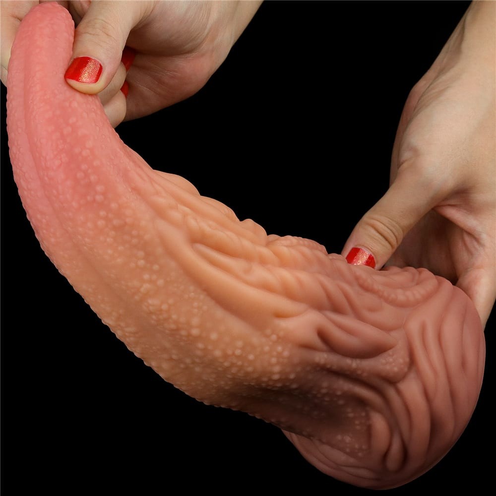 Double-layered silicone platinum tongue 10''_B0O50_3