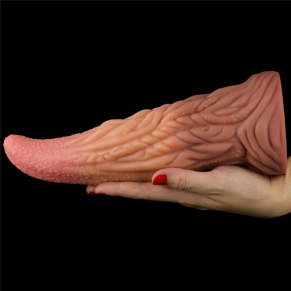 Double-layered silicone platinum tongue 10''_B0O50_3