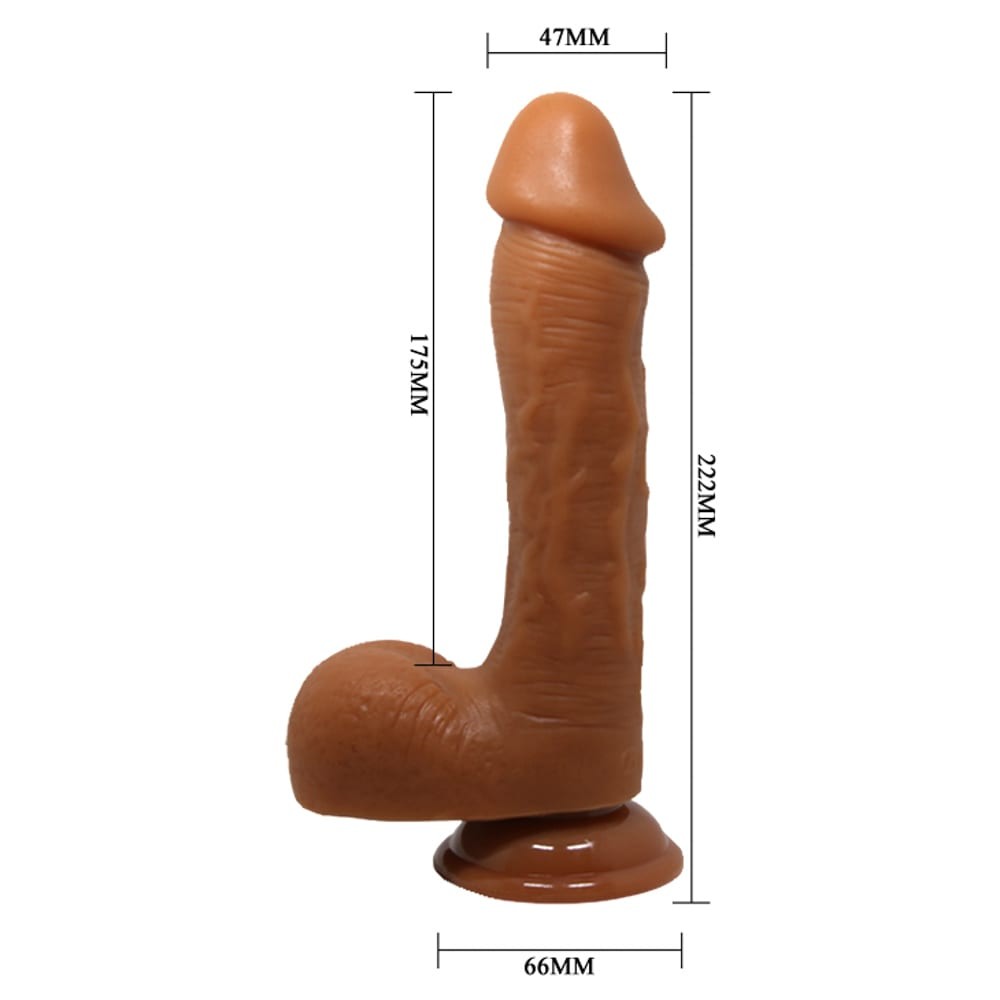 Bellissimo Dildo Marrone Johnson da 9,2 pollici