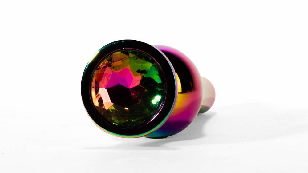 Metal Anal Plug X-MEN Secret Shine Rainbow S