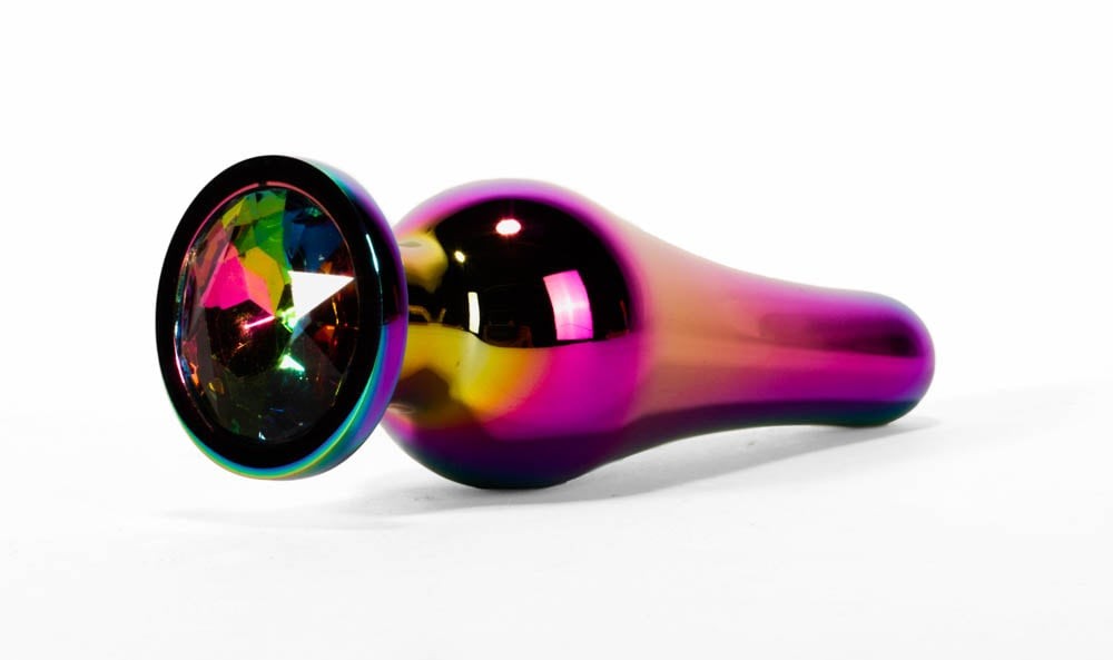 Metal Anal Plug X-MEN Secret Shine Rainbow S