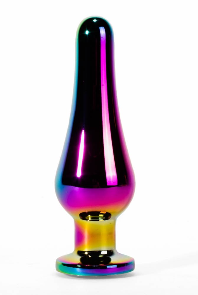 Metal Anal Plug X-MEN Secret Shine Rainbow S