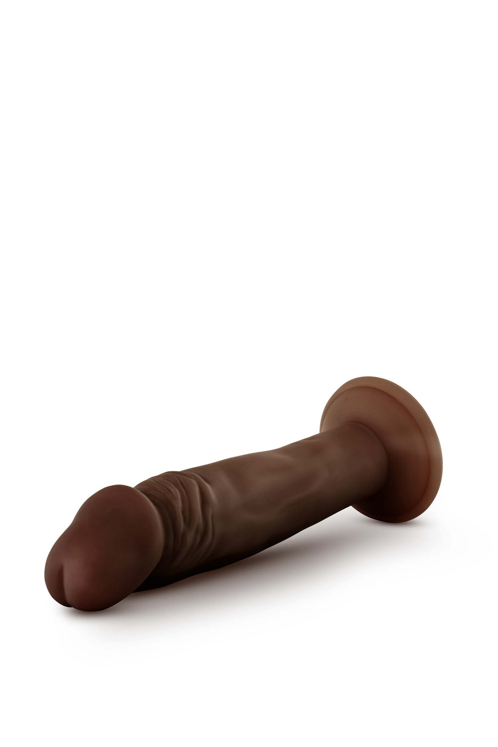 DR. SKIN PLUS POSABLE DILDO 6 INCHES CHOCOLATE