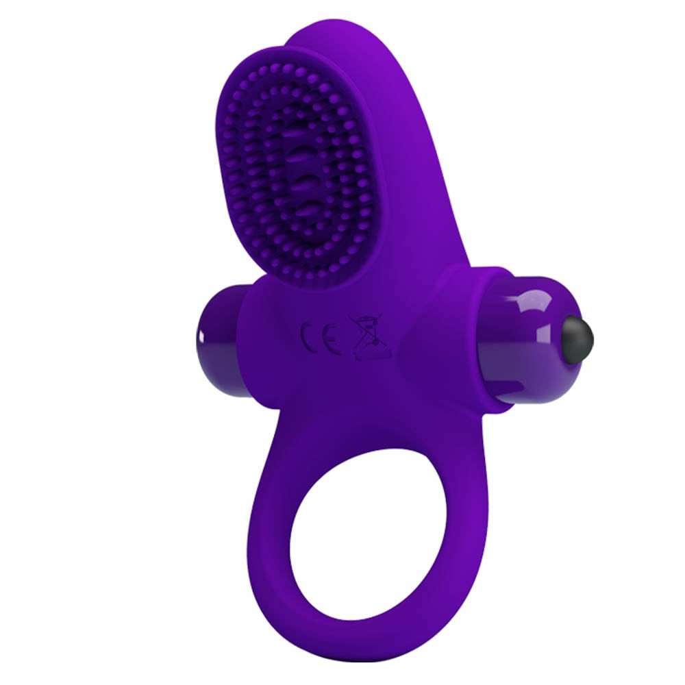 Anello per pene vibrante Pretty Love 2 Viola