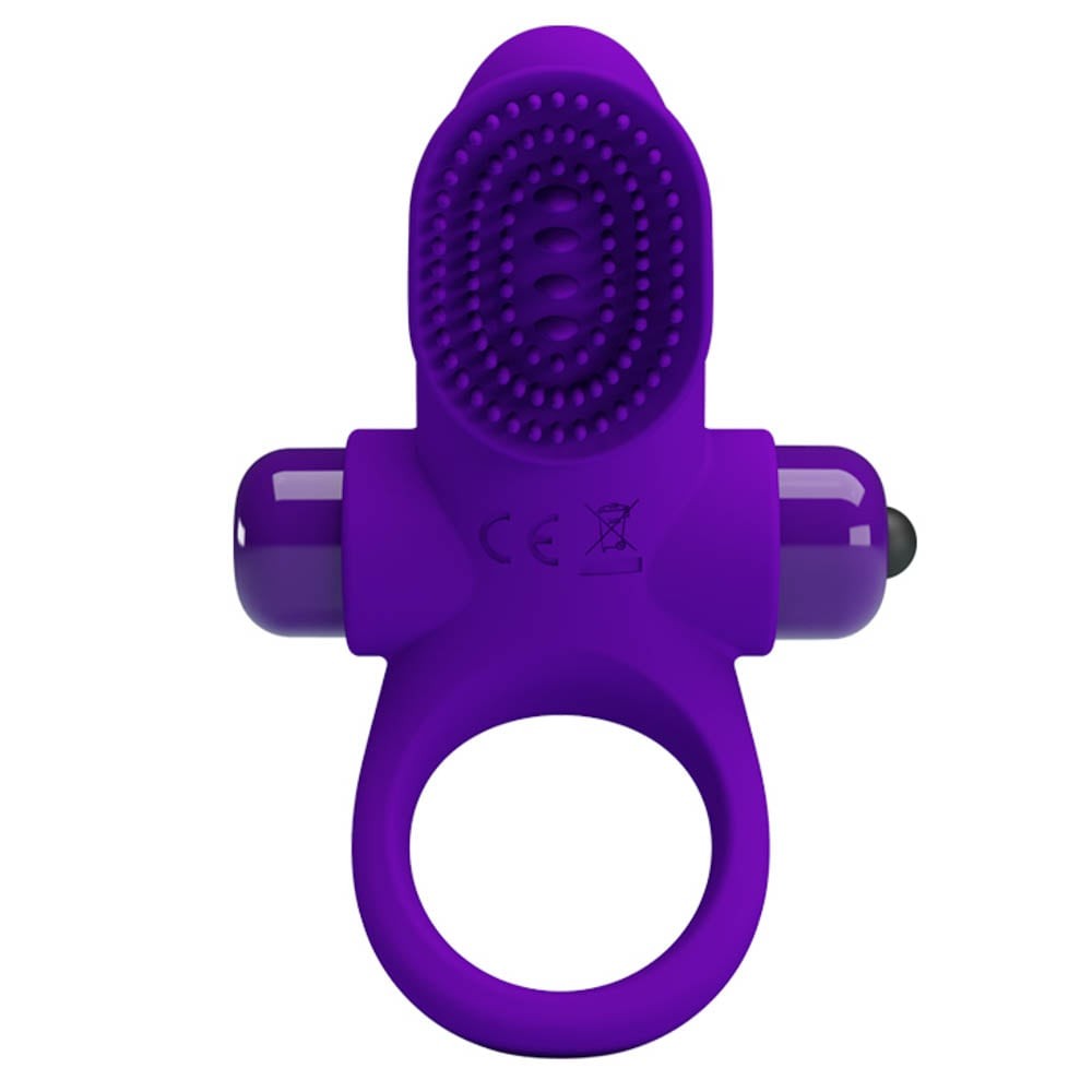 Anello per pene vibrante Pretty Love 2 Viola
