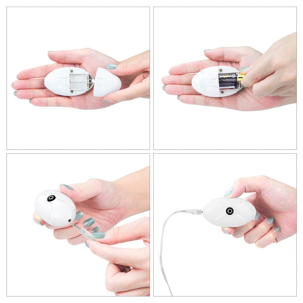 Easy 7.5" Vibrating Strap-On Set