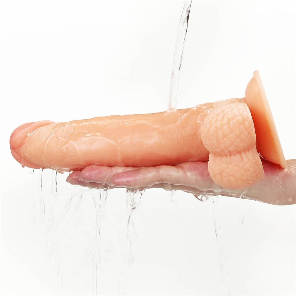 8.5" Easy Vibrating Strapon Set