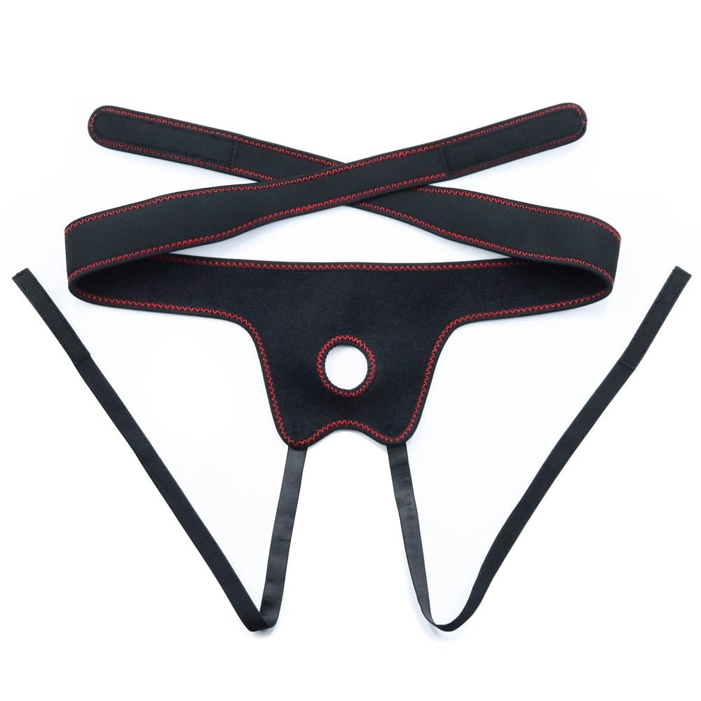 8.5" Easy Vibrating Strapon Set