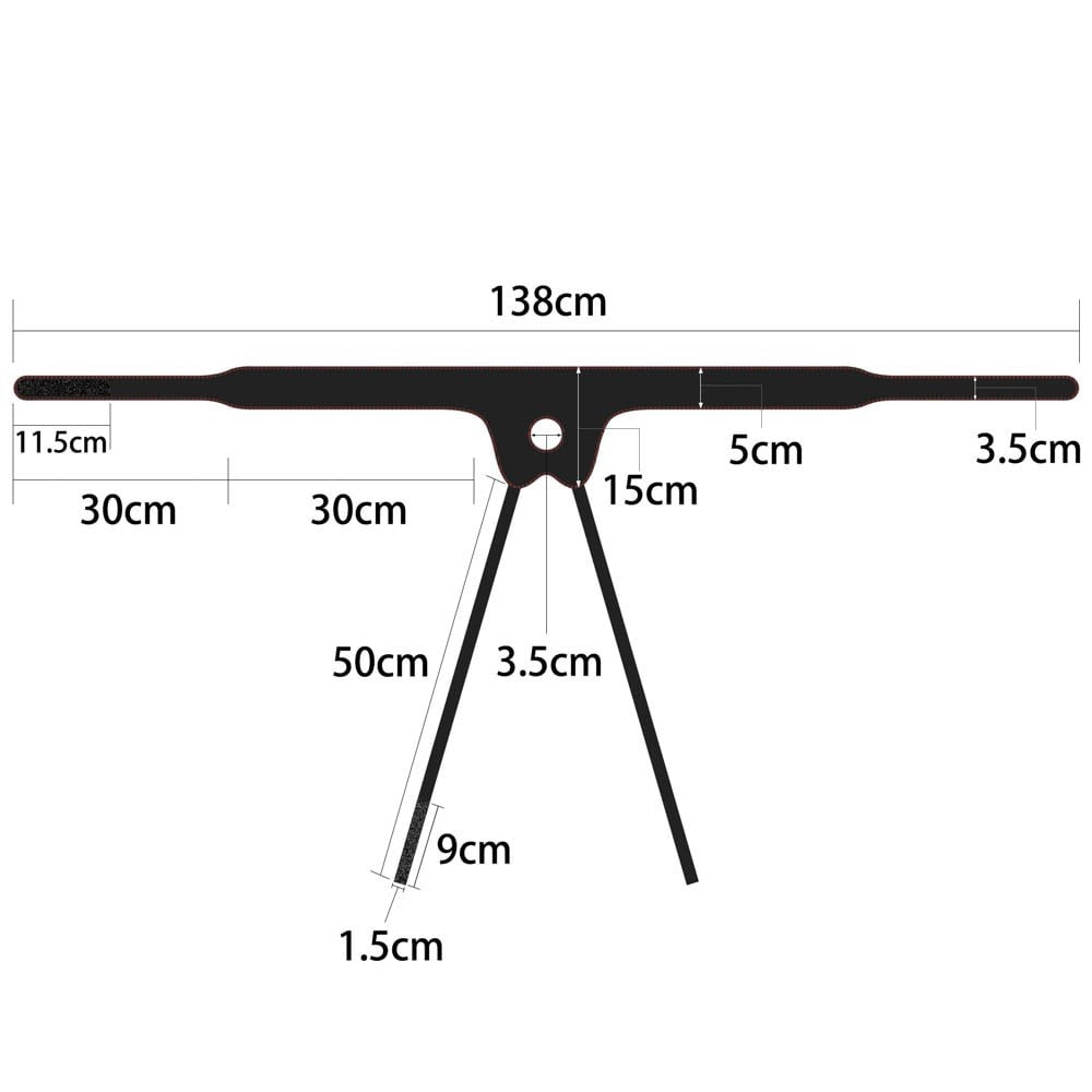 7.5" Easy Vibrating Strap-on Set