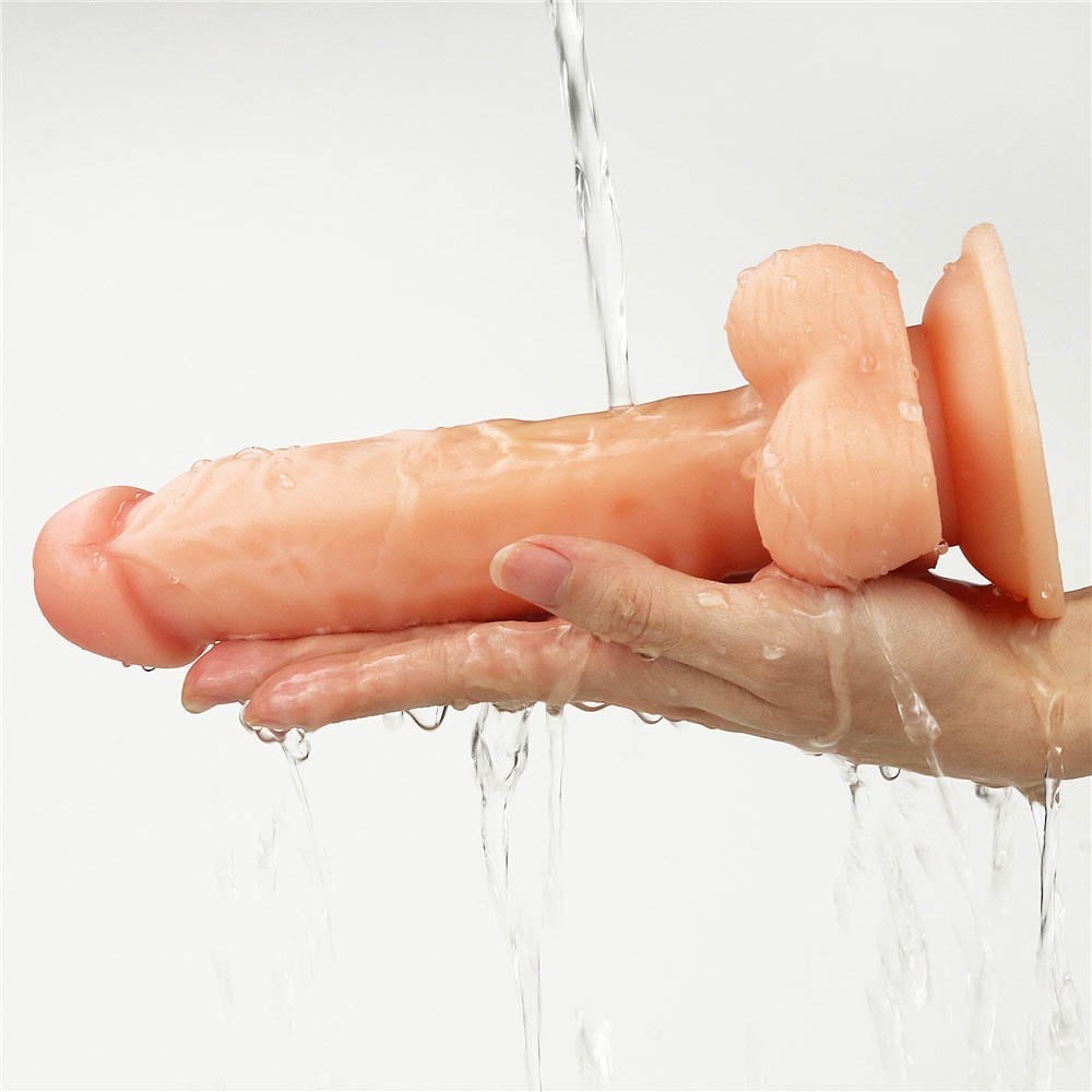 7.5" Easy Vibrating Strap-on Set